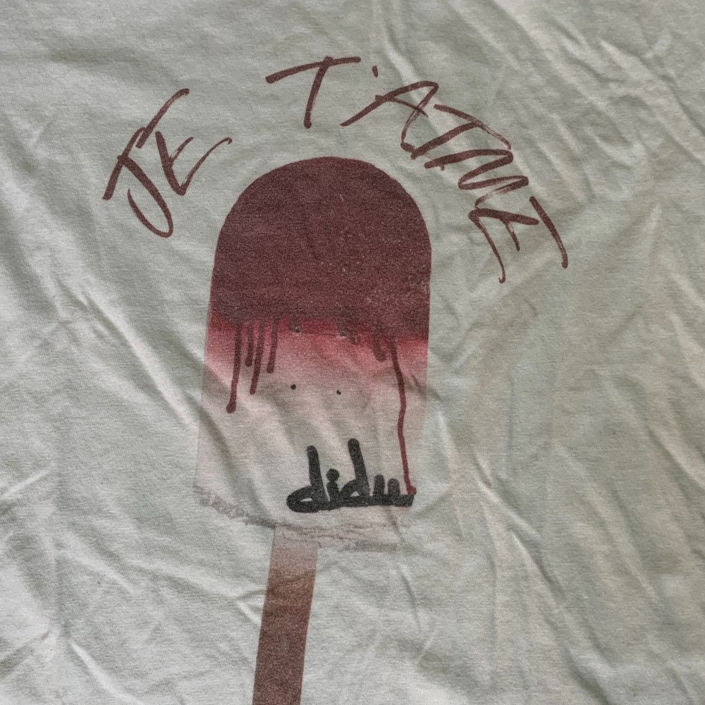 Junk Food Clothing Je T'aime popsicle T shirt